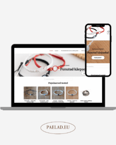 Käsitööna punutud käepaelte e-pood